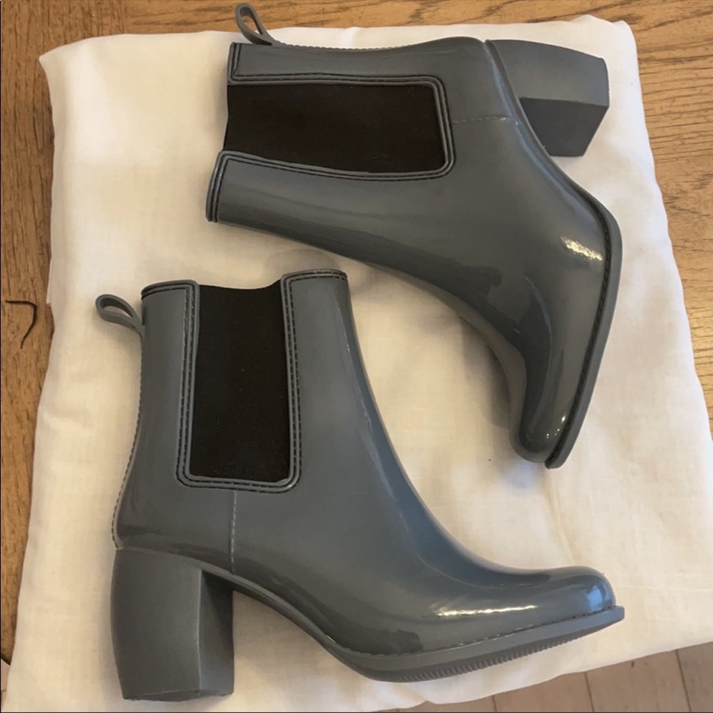 Jeffery Campbell clima rubber rain boots